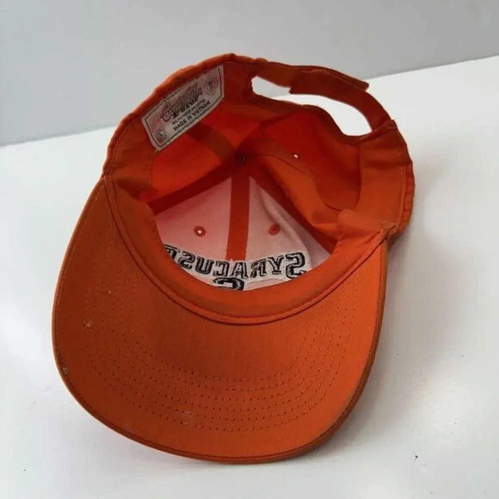 Captivating Headgear NCAA Syracuse Orange‎ Men's Hook and Loop Back Cap